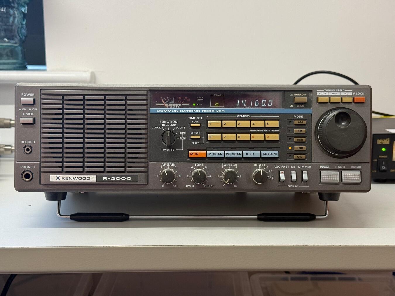 KENWOOD R-2000 通信型受信機◇現状品 通信型受信機 KENWOOD R-