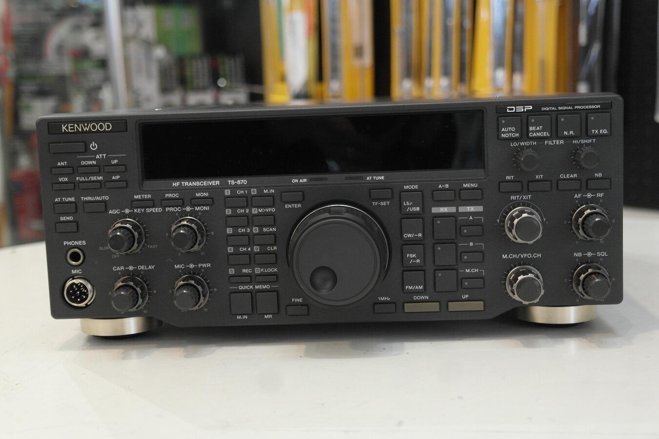 Second Hand Kenwood TS-870S HF Transceiver - Radioworld UK