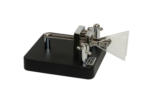 BY-4 Bencher Iambic Paddle Key | Black Base Gold Components