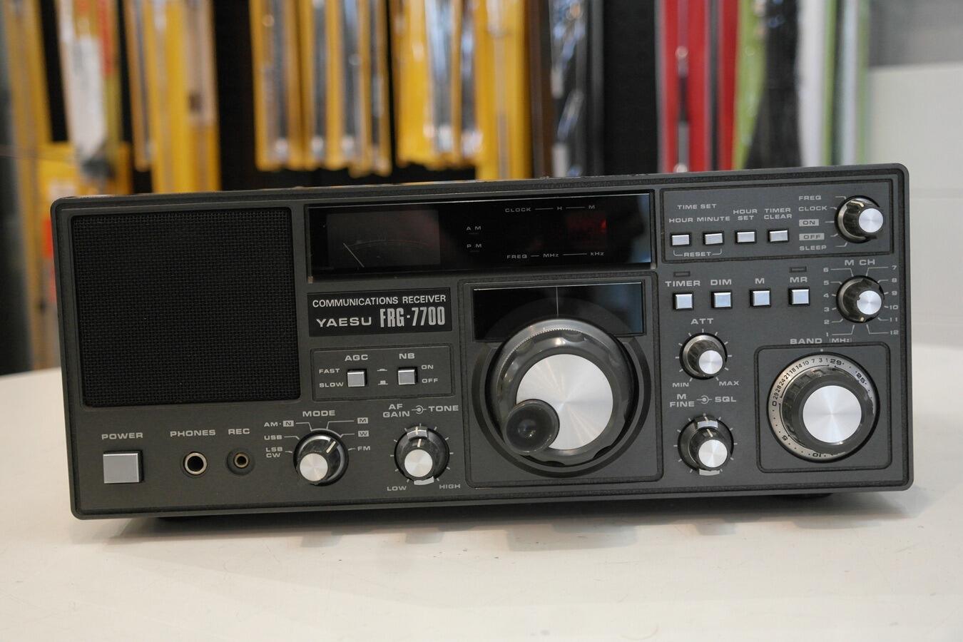 Second Hand Yaesu FRG-7700 HF Communications Receiver – Radioworld UK