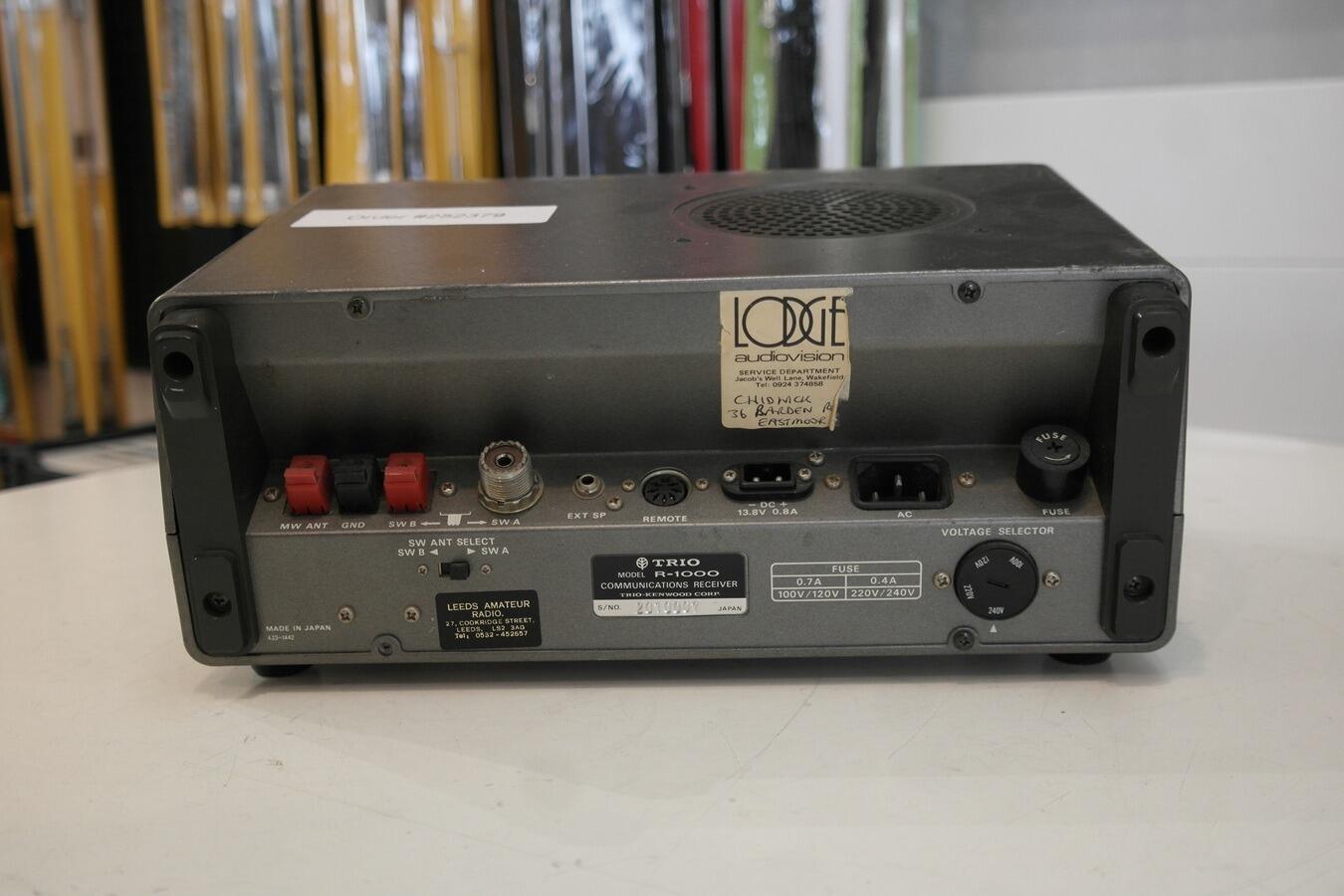 Hf Comms Riggers RESCUE RIGS Trio R-1000 HF Receiver WORKING Off Frequency | Radioworld