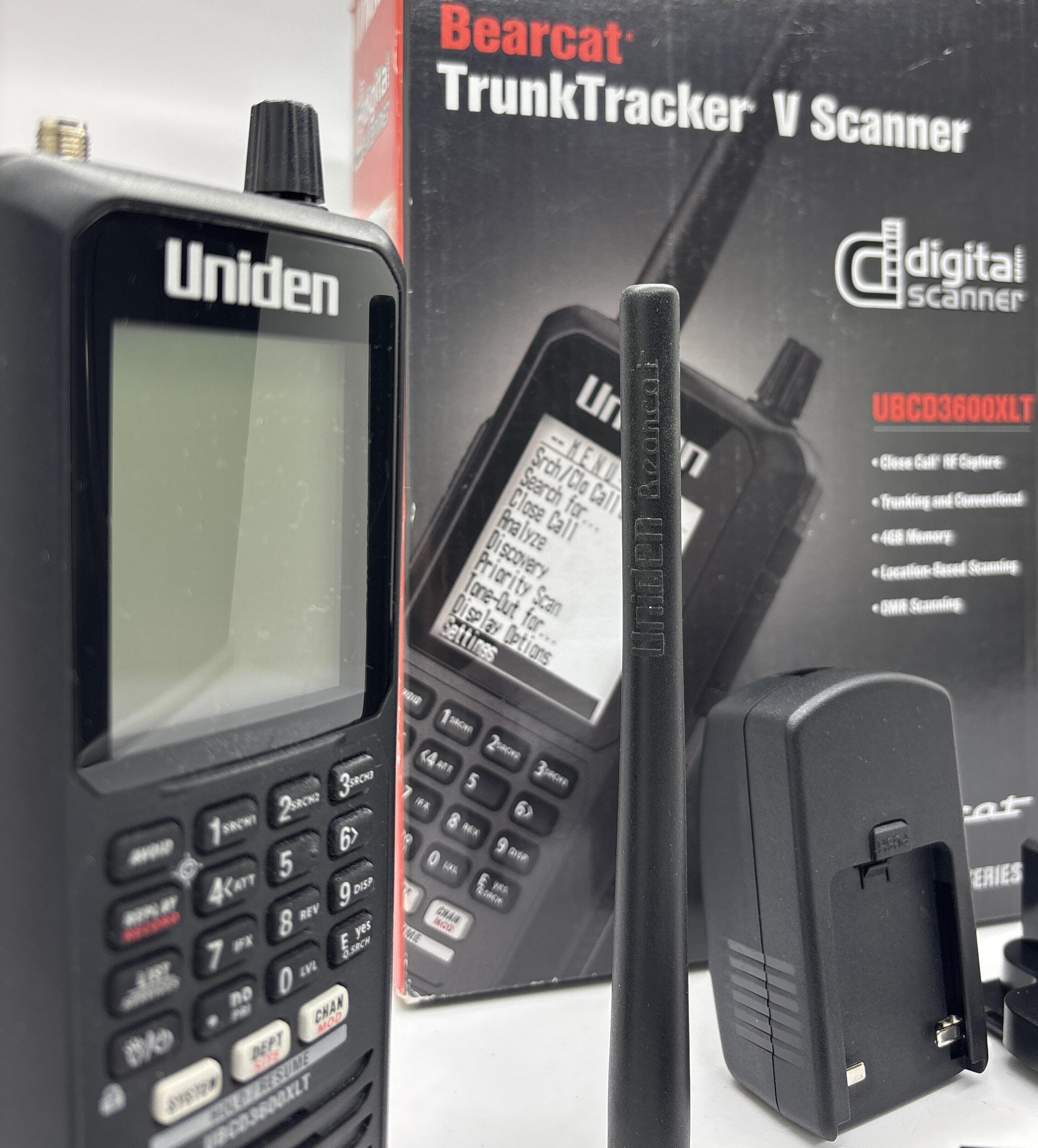 Second Hand Uniden UBCD3600XLT Digital Scanner – Pre‑programmed