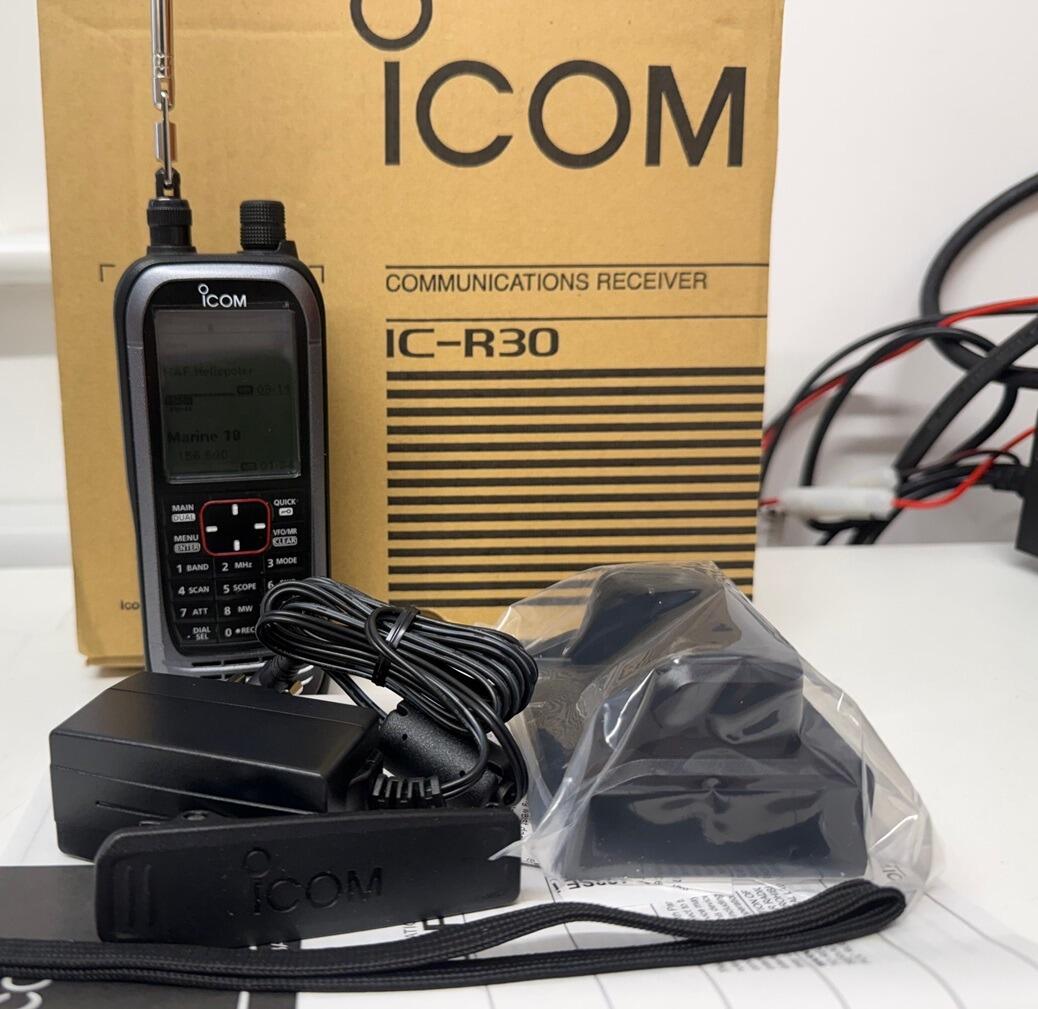 Second Hand Icom IC‑R30 Wideband Receiver with Accessories