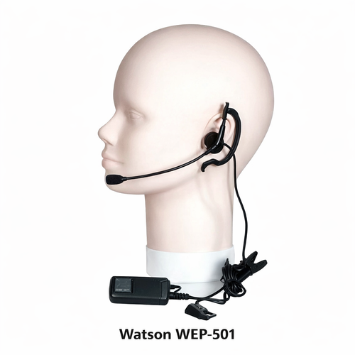 Watson wep-501 earpiece and microphone various connections