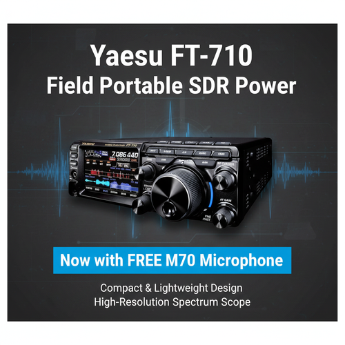 Yaesu FTDX10 HF/50MHz Hybrid SDR Transceiver - Radioworld UK