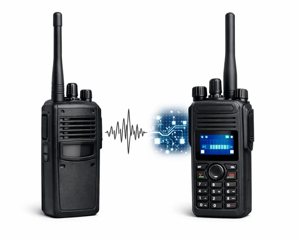 Analogue vs Digital Two Way Radios