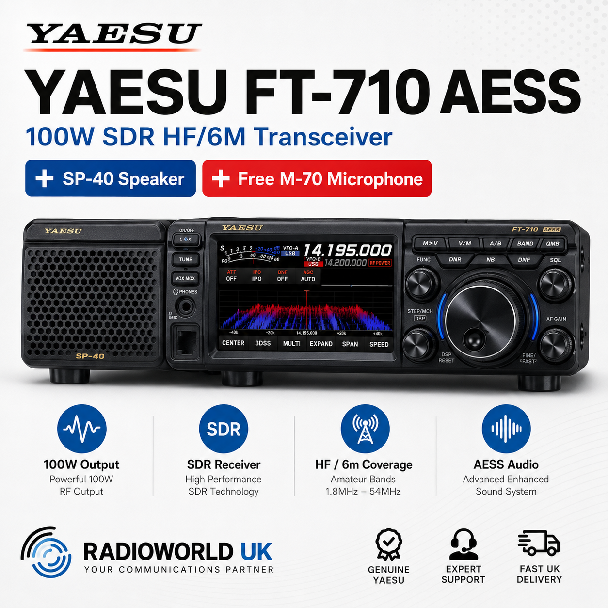 Yaesu ft-710 aess - Radioworld UK