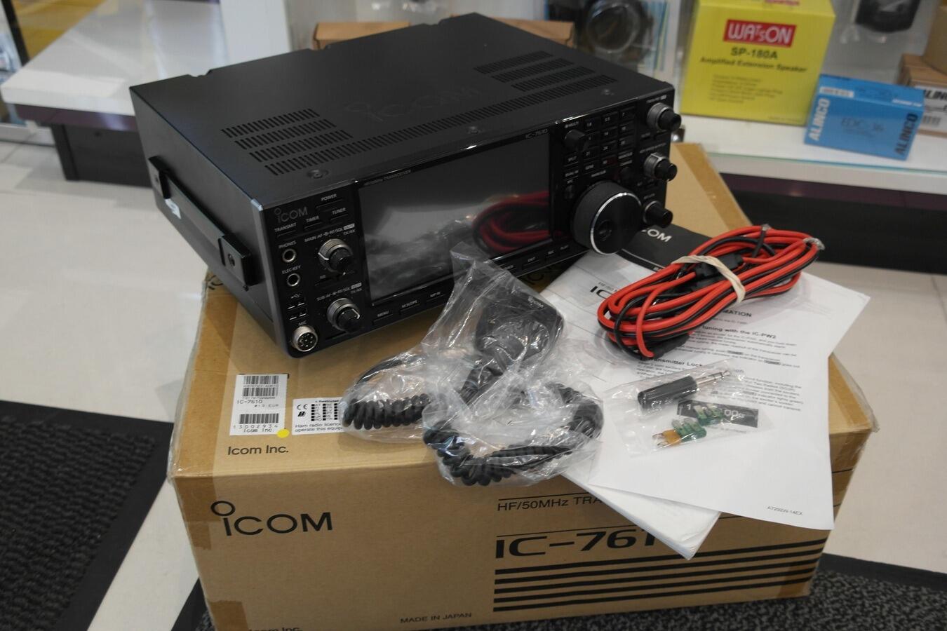 Second Hand Icom IC-7610 HF/50MHz SDR Transceiver | Radioworld UK