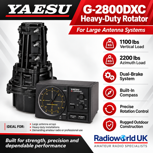Yaesu Rotators | G-Series Antenna Controllers – RadioWorld UK