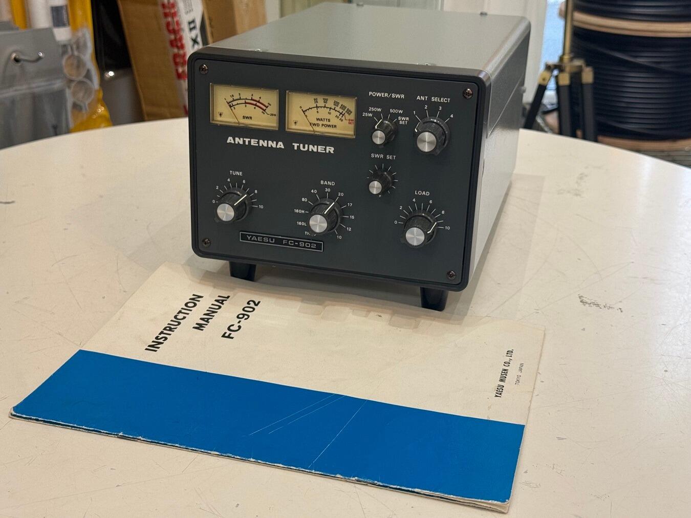 Second Hand Yaesu FC-902 HF Antenna Tuner | Vintage Yaesu | Radioworld UK