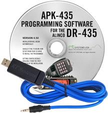 APK-435 Programming Software and USB-29A for the Alinco DR-435