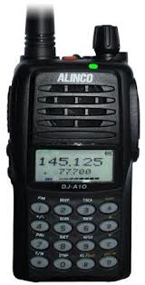 Alinco DJ-A10 VHF handheld transceiver