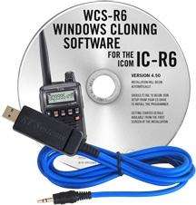 Icom ic-r6 programming software and usb-29a cable