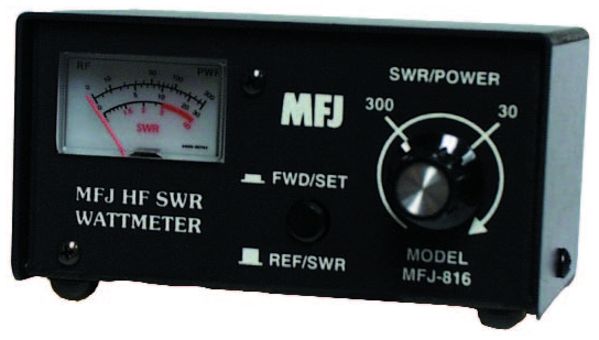 MFJ-816 Small Watt/SWR Meter for 1.8MHz to 30MHz