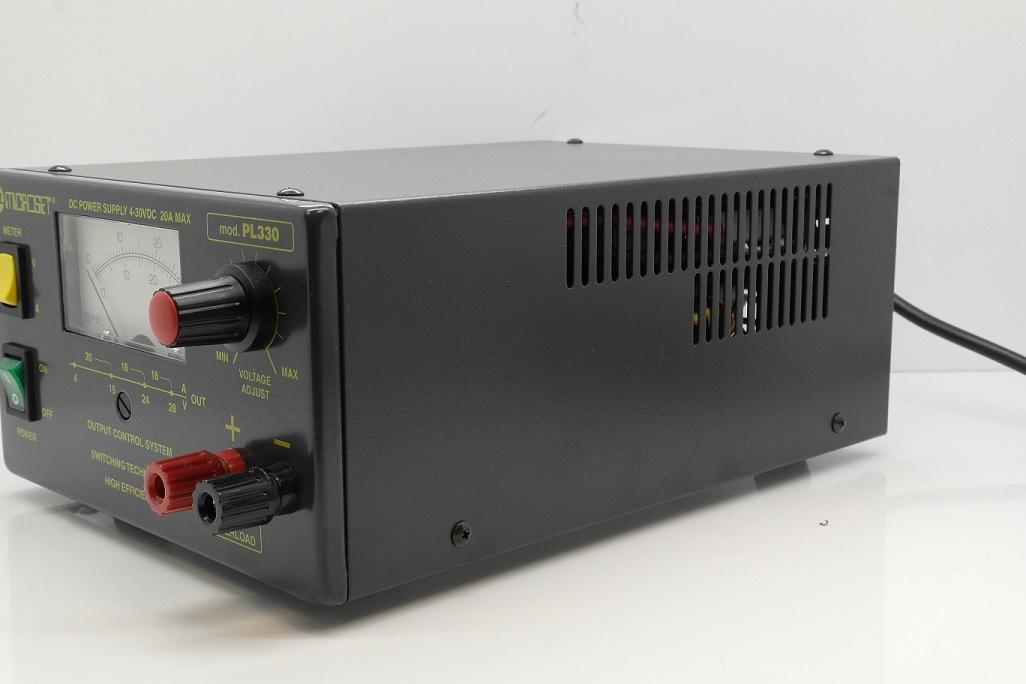 Microset PL-330 20 Amp Linear Power Supply - Ideal for Ham radio ...