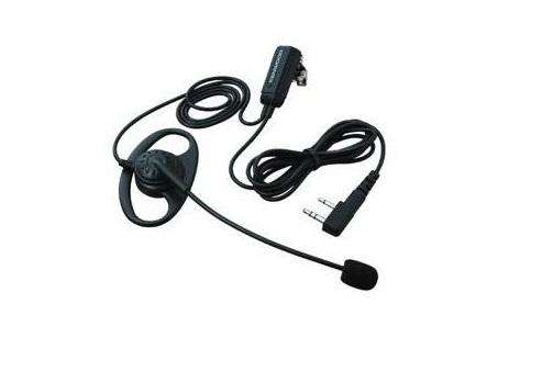 Kenwood khs-28f  boom microphone with "D" earpiece and ptt