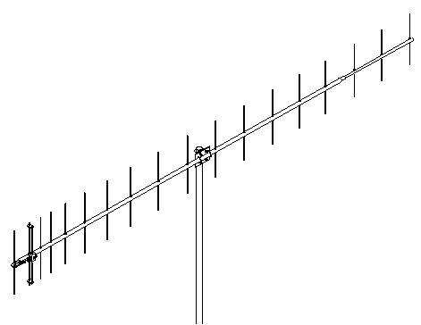 70cm 18 element and 14db gain yagis quality product  wy 7018.