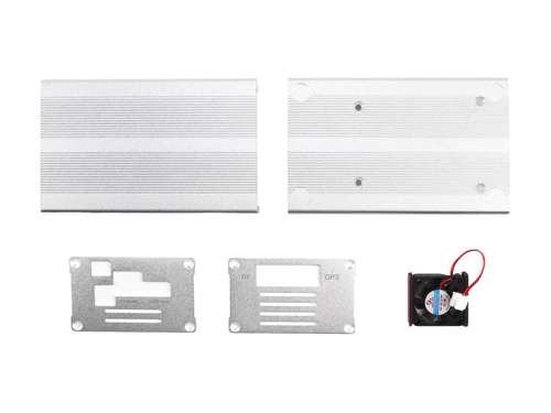 Kiwisdr enclosure -  kiwisdr kit or kiwisdr board - includes internal cooling fan