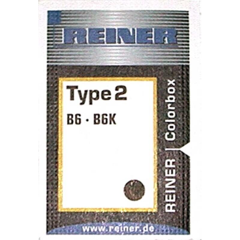 Stempelpude type2 Reiner B6K sort