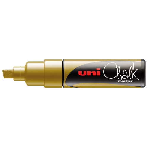 Uni Chalkmarker 8,0mm gold
