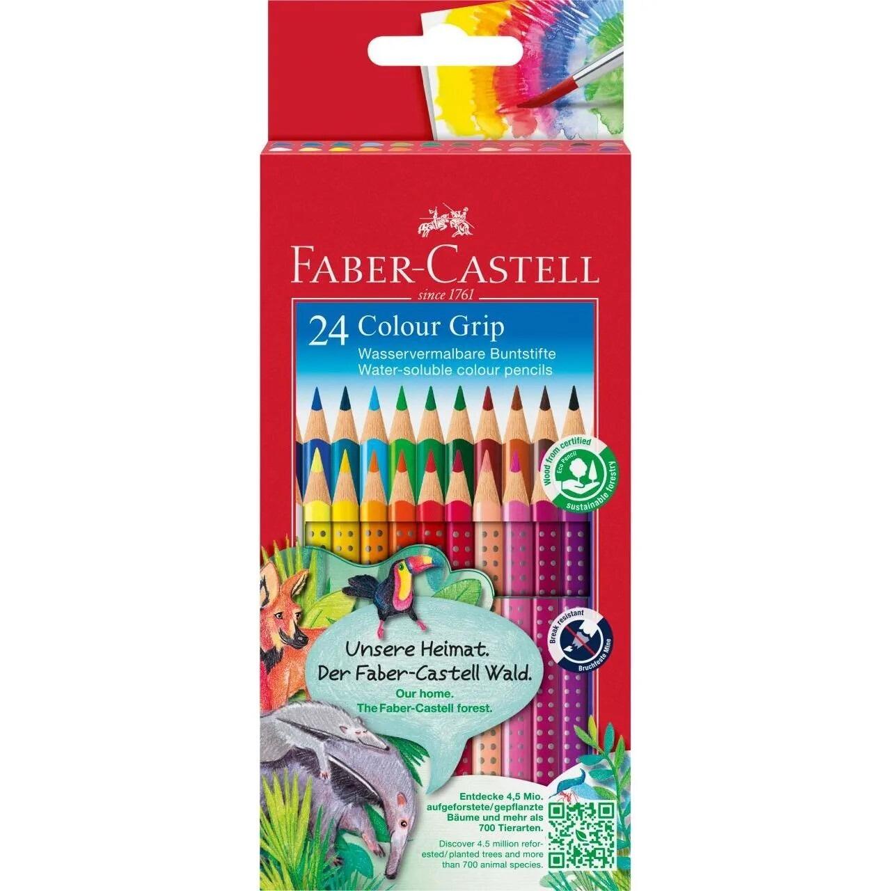 Farveblyant grip Faber-Castell 24 stk.