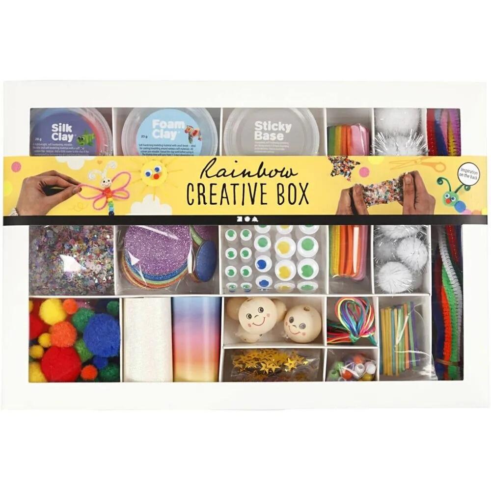 Kreativ kasse Rainbow
