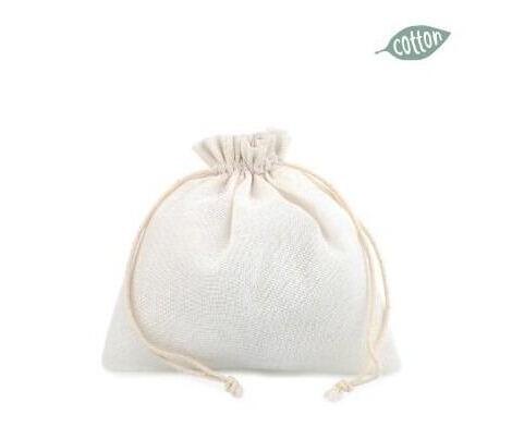 Flatbag 9x9cm naturhvid 10 stk.
