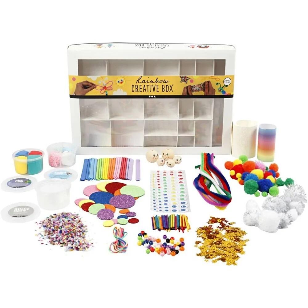 Kreativ kasse Rainbow