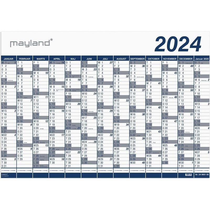 Kæmpekalender 2024 13 mdr. Mayland