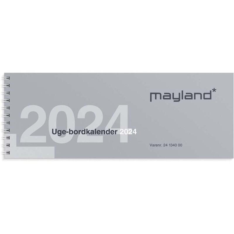 Uge-bordkalender 2024 Mayland