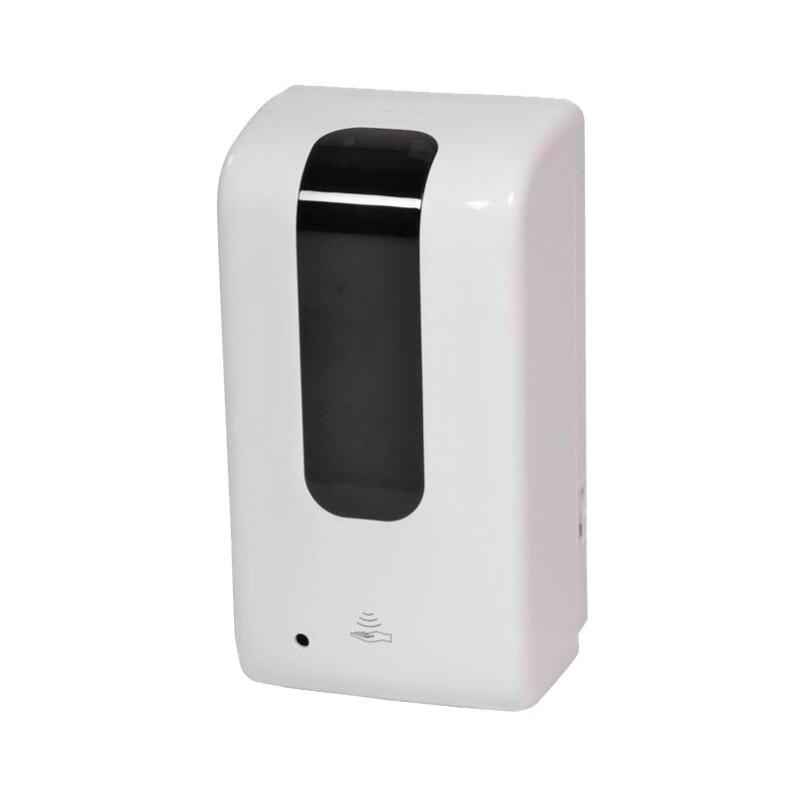 Dispenser m/sensor t/sæbe/desinfekt.