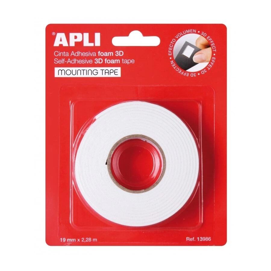 Monteringstape 19 mm 2,28 mtr.