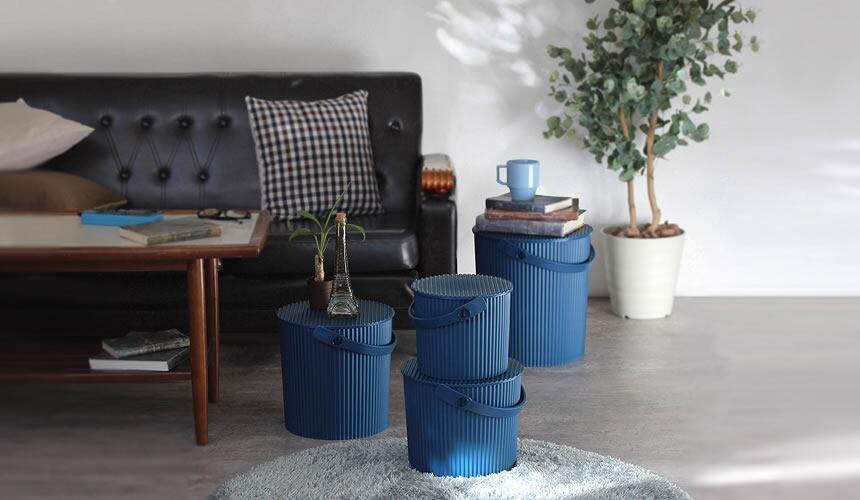 Omnioutil spand Mini gul/grå