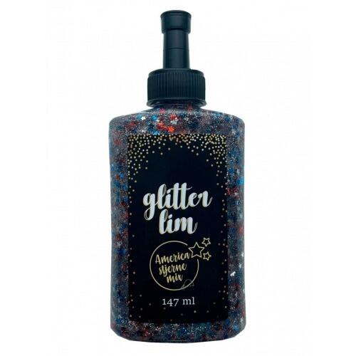 Glitterlim American stjernemix