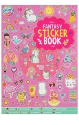 Fantasy sticker book