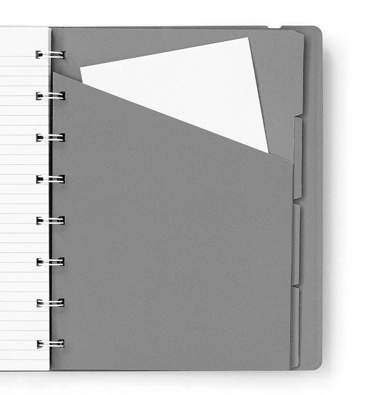 Notesbog A5 Notesbog A5 linjeret Graphite | MERservice.dk