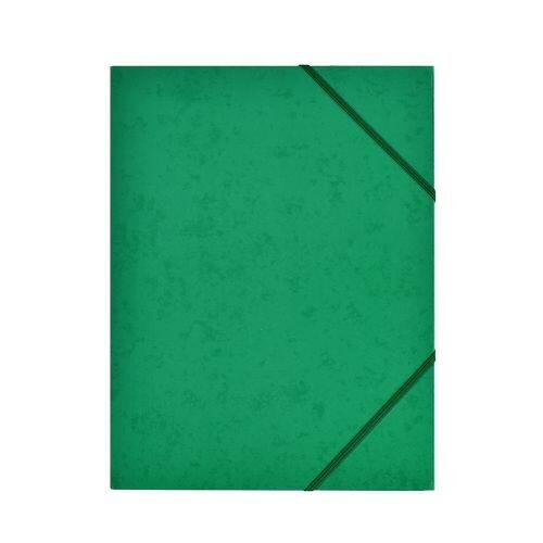 grøn elastikmappe