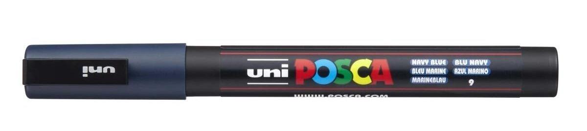 Posca Tusch 0,9 - 1,3 Marineblå
