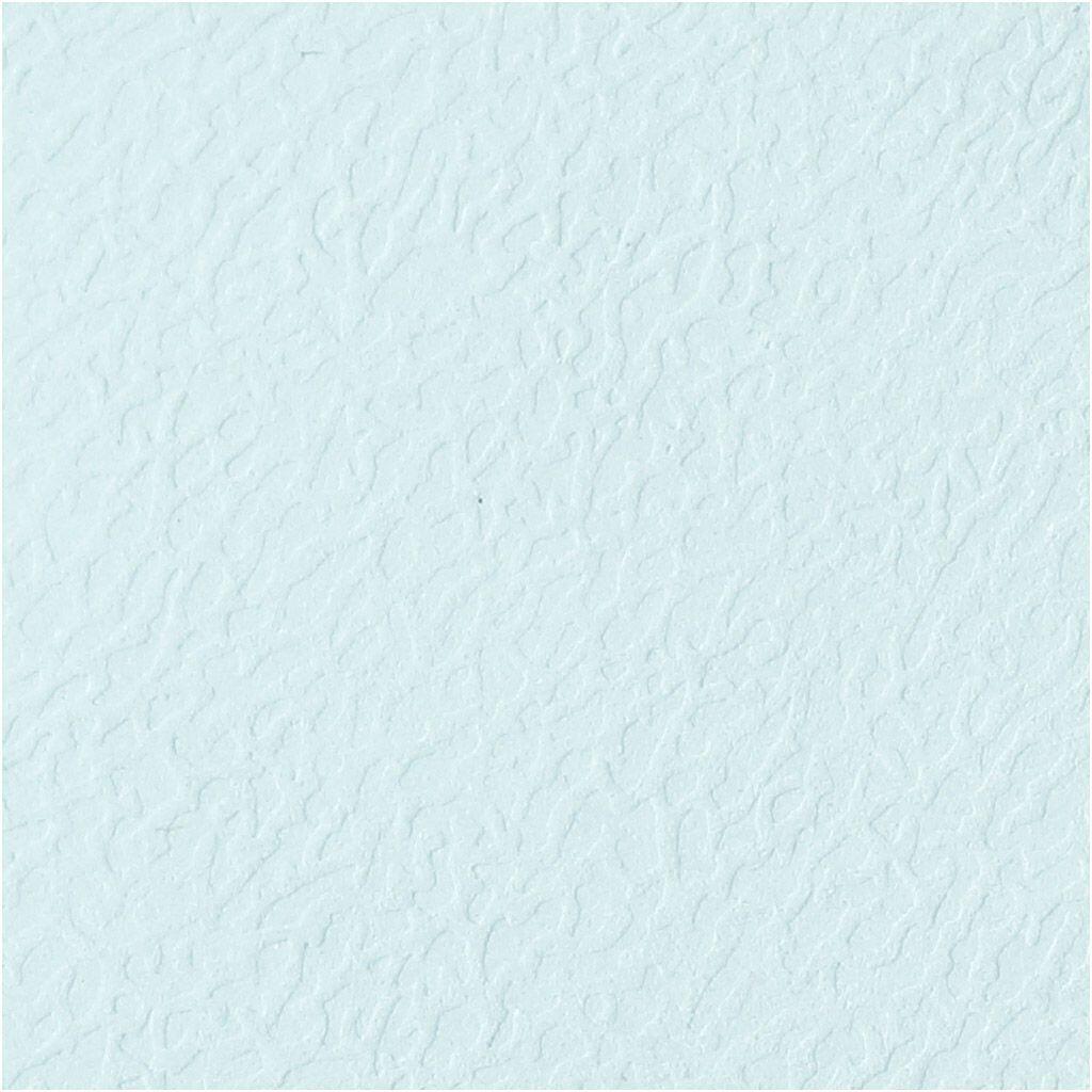Bordkort lyseblå 9x4 cm 20 stk.