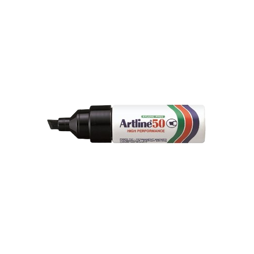 Artline 50 marker 6,0 mm sort
