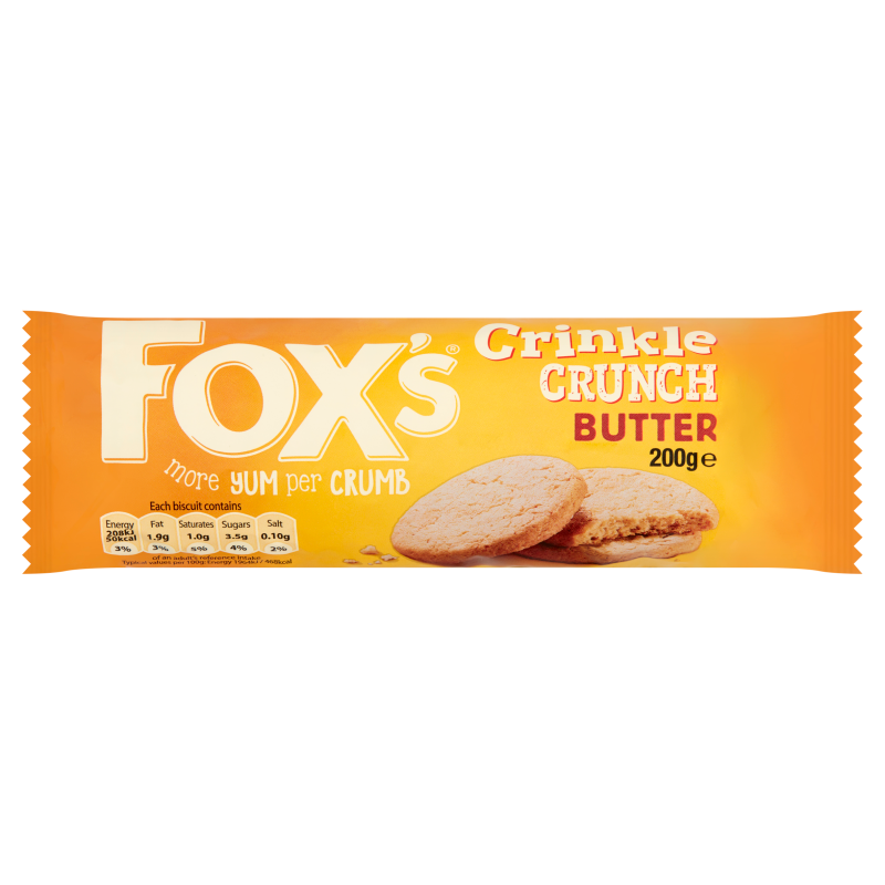 Foxs Crinkle Crunch Butter 200g