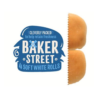 Baker Street Soft White Rolls