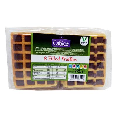 Cabico Chocolate Filled Waffles