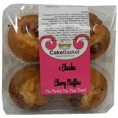 Cake Basket Cherry Muffins