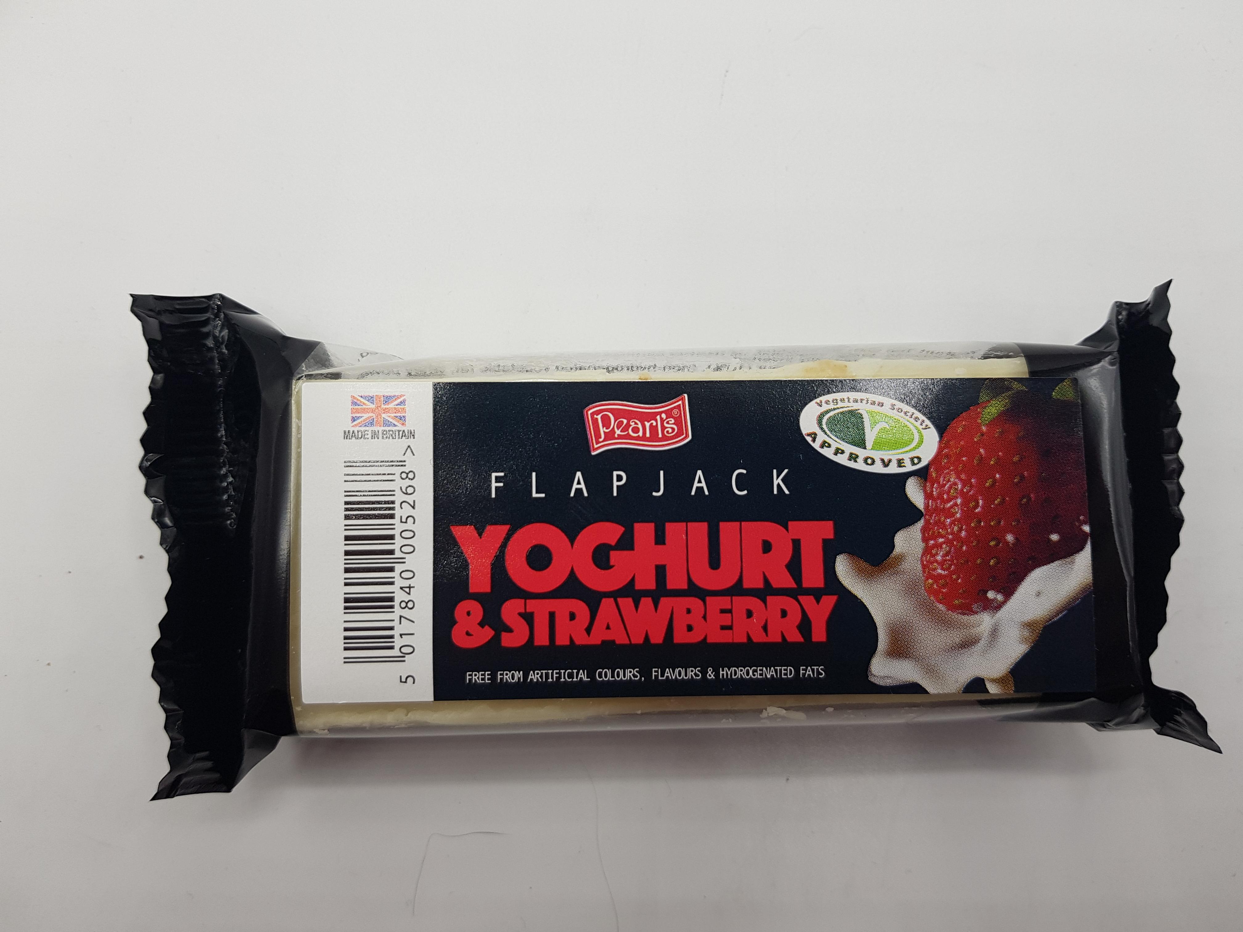 Pearls Yogurt Topped Flapjack
