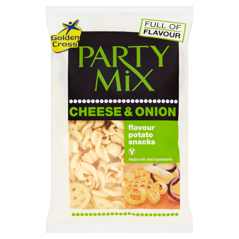 Party Mix Cheese & Onion Crisps