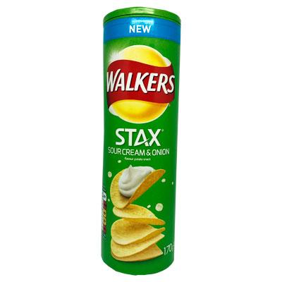 Walkers Stax Sour Cream