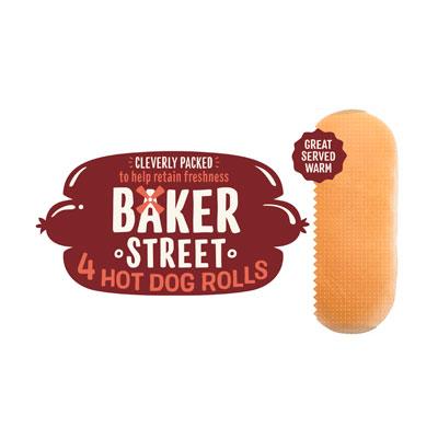 Baker Street Hot Dog Rolls
