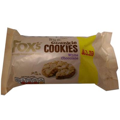 Fox's White Chunkie Cookie