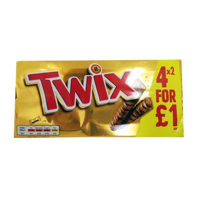 Twix Snacksize | Lewis Food Wholesalers